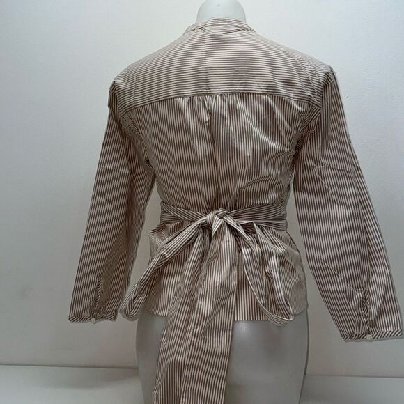 🔥 J.Crew blouse top 3/4 Sz Small New - Picture 3 of 4